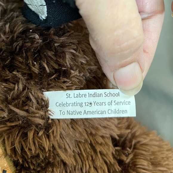 St. Labre Indian School 125 Year Celebration Commemorative Teddy Bear - Picture 5 of 6